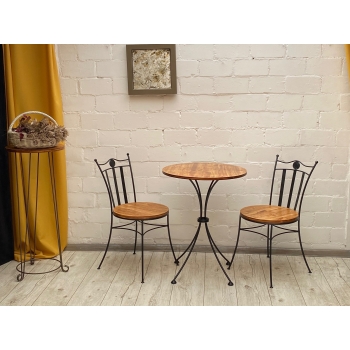 Komplet mebli ogrodowych domowych Caffe II  stół i 2 krzesła